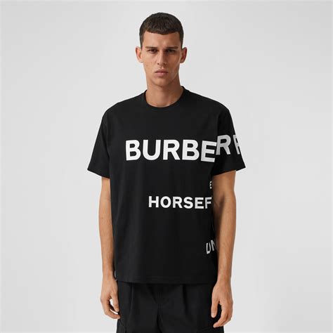 Burberry Men's Horseferry Print Cotton Oversized T